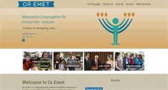 Desktop Screenshot of oremet.org